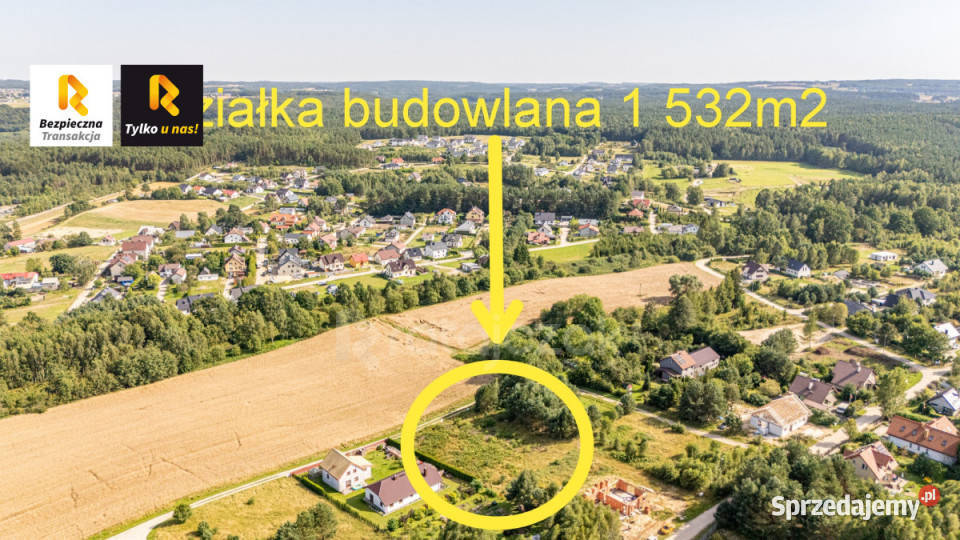 Grunt 1532m2 Gościcino