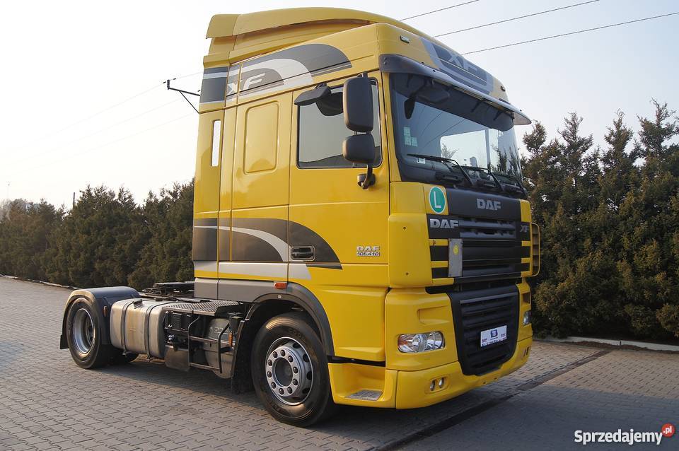 DAF FT XF 105410 MANUAL SPACE CAB 2010r Rok produkcji 2010 Rzgów