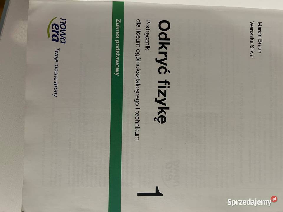Odkryć fizykę 1 sprzedam