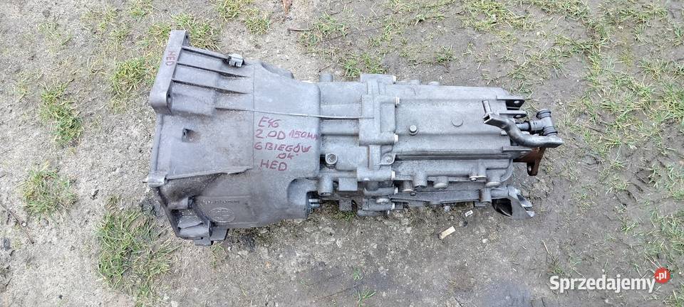 Bmw e46 skrzynia biegów HED 6 bieg 20D 150 skrzynie biegów Części Aleksandrów Łódzki