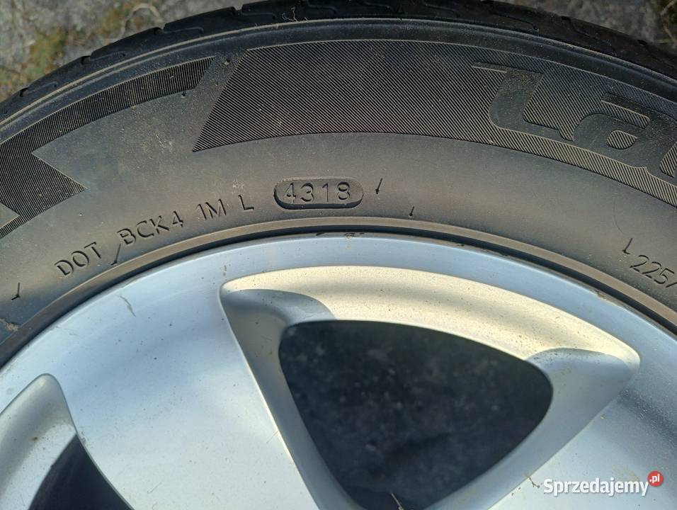 Opony felgi 2255516 Mercedes lato 75x16 et42 lubelskie Zamość