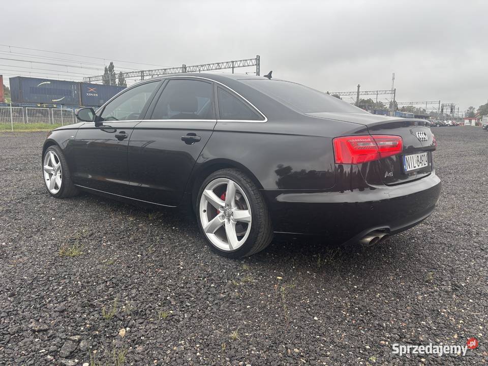Audi A6 C7 sedan 20 tdi manual Sline pomorskie