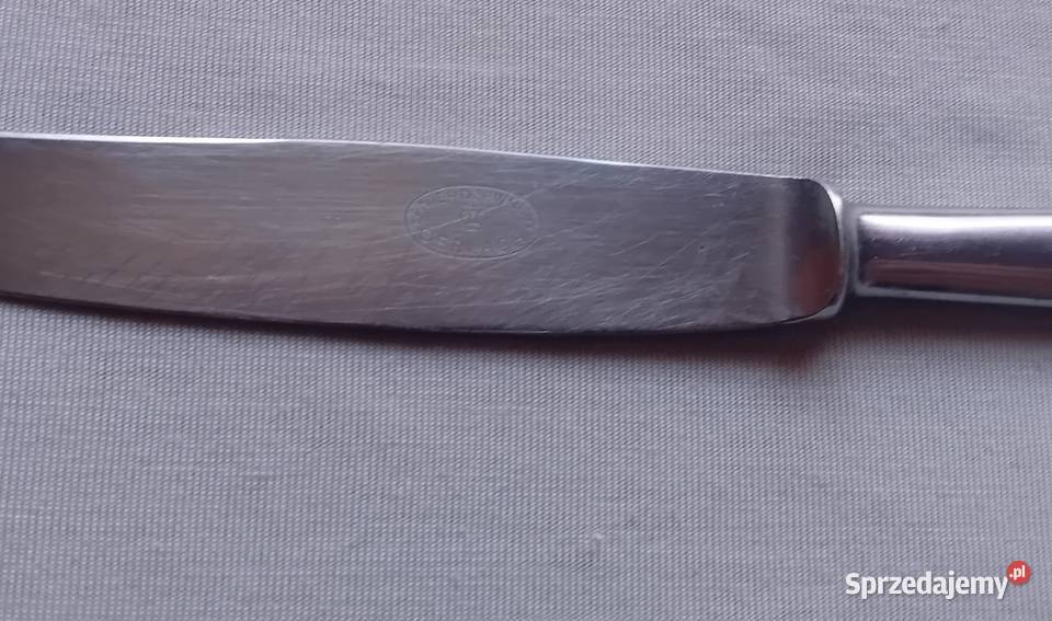 Nóż stołowy ze stali nierdzewnej Gerlach punca z Koźminek