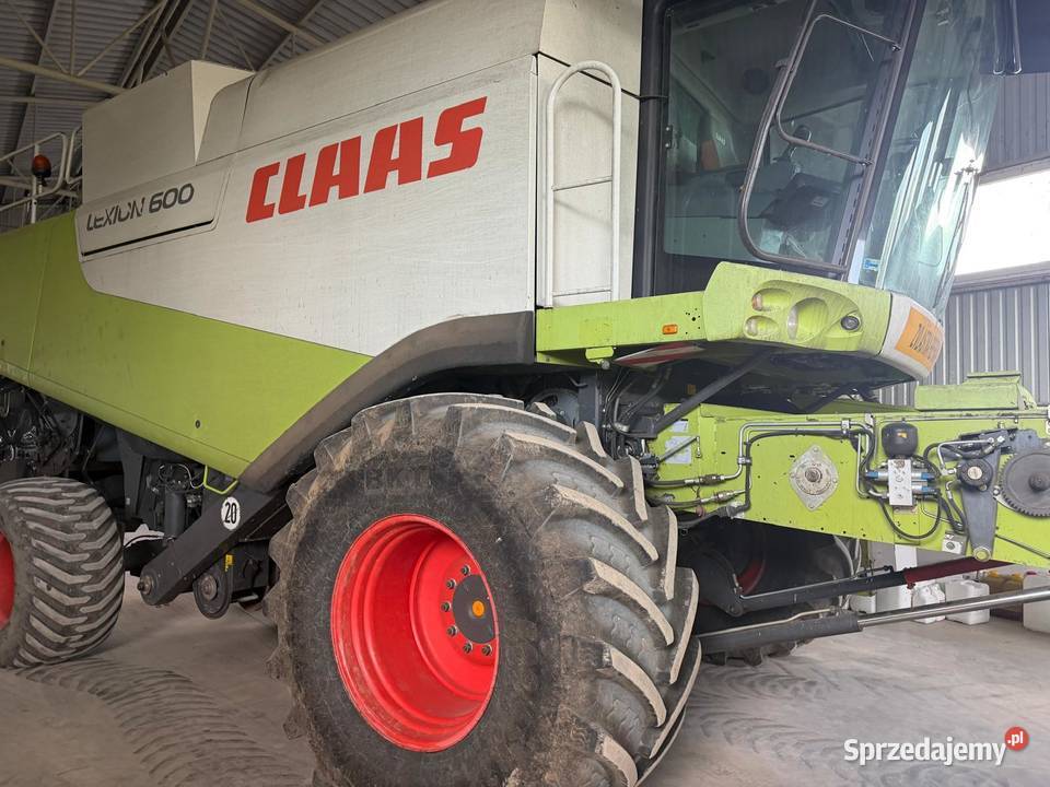 Kombajn zbożowy Claas Lexion 600 heder V900 Nowa Ruda