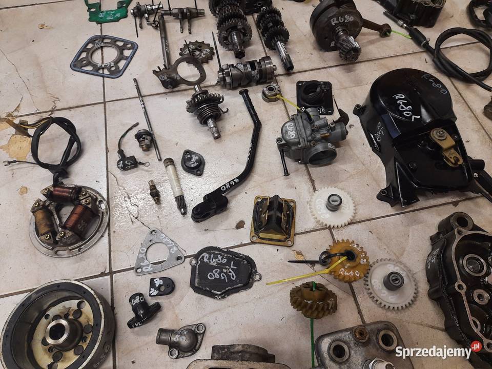 Suzuki RG 80 silnik części wał sprzęgło skrzynia Jelenia Góra
