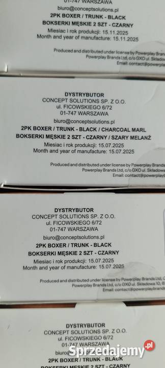 REEBOK bokserki męskie 2pak rozmiar L 9297 95 Rozmiar L sprzedam