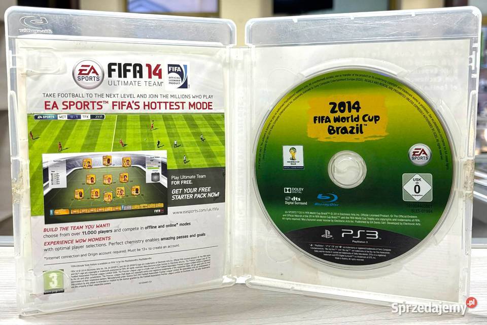 Gra 3 2014 fifa world cup brazil Sony Playstation 3 Elbląg
