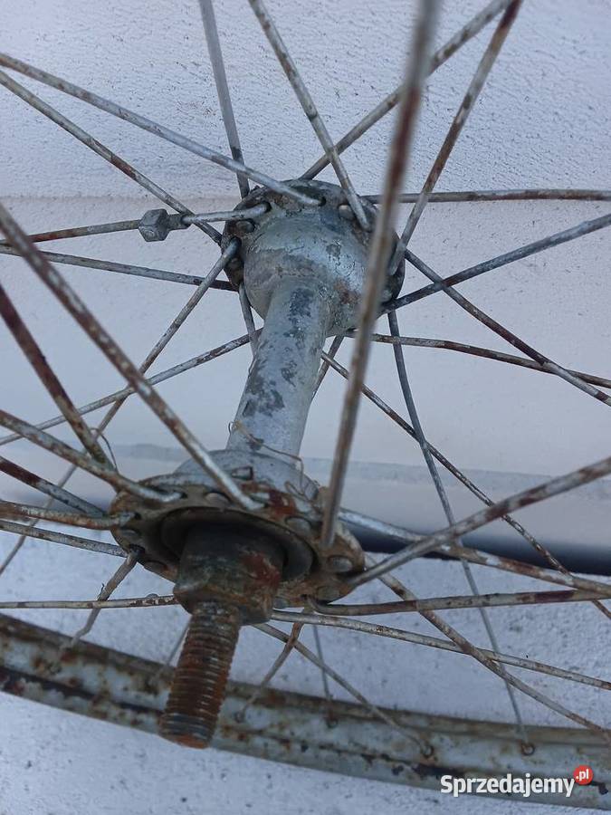 Koło zabytkowy rower 6 Części i akcesoria Milejewo