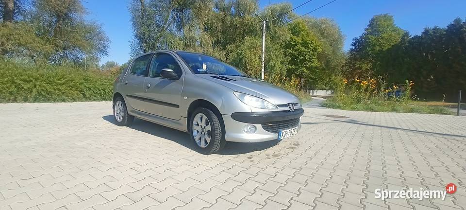 Peugeot 206 20 HDI 90 w całości bądź na części 90KM małopolskie Proszowice sprzedam