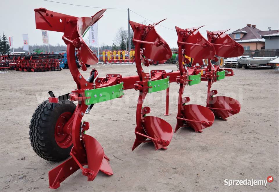 Pług obrotowy KOJA 4 skibowy 3 5 Solidny Unia