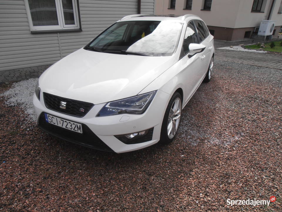Seat Leon III 14 TSI FR PANORAMA NAVI LED 1395cm3 śląskie Kończyce Małe