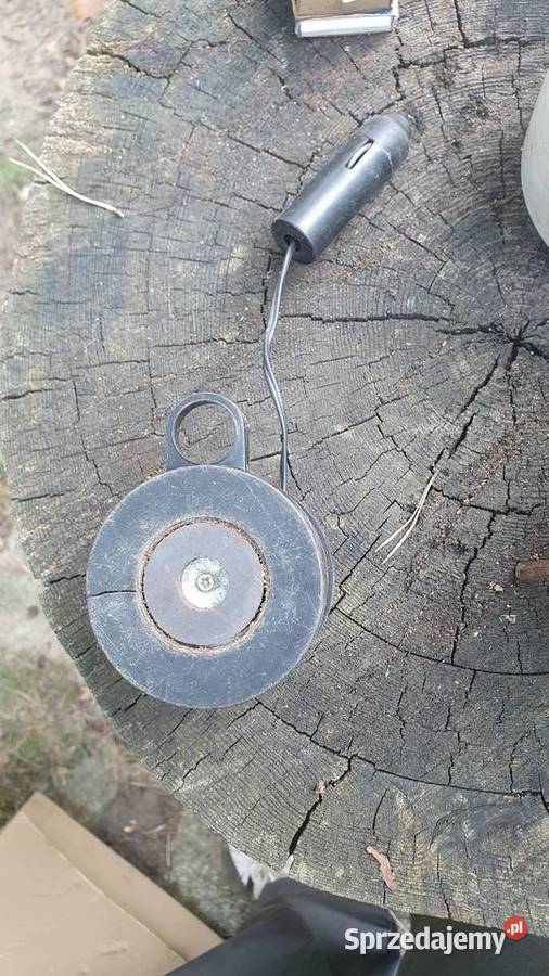 Stara lampa elektryczna latarka samochodowa z Warszawa sprzedam