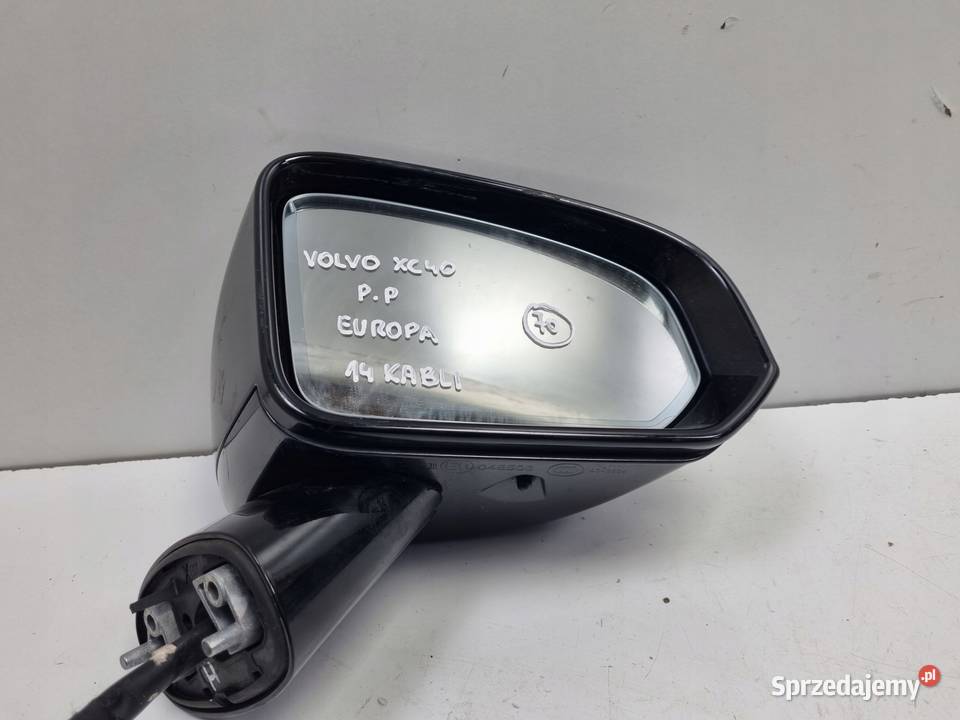 Volvo XC40 LUSTERKO PRAWE pasażera 14 kabli Janów