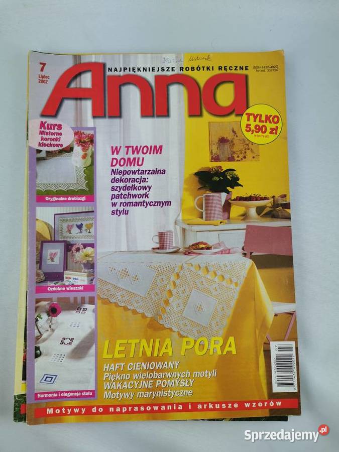 Czasopisma Anna Wiśniowa