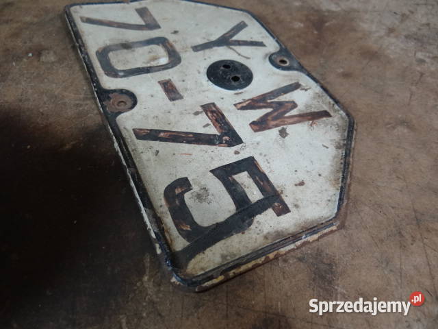 rejestracja blacha MZ AWO Simson IFA org DDR