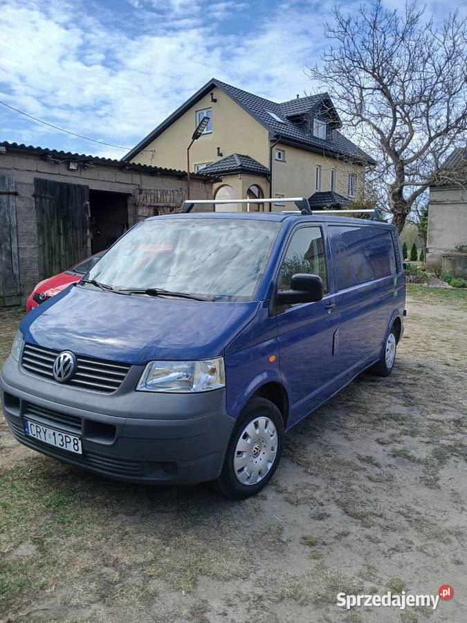Volkswagen T5 19 tdi 270 przebiegu blaszaka long Stary Kobrzyniec sprzedam