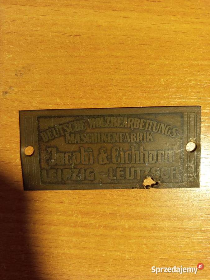 Tabliczka jacobi i einhorn śląskie Goczałkowice-Zdrój sprzedam