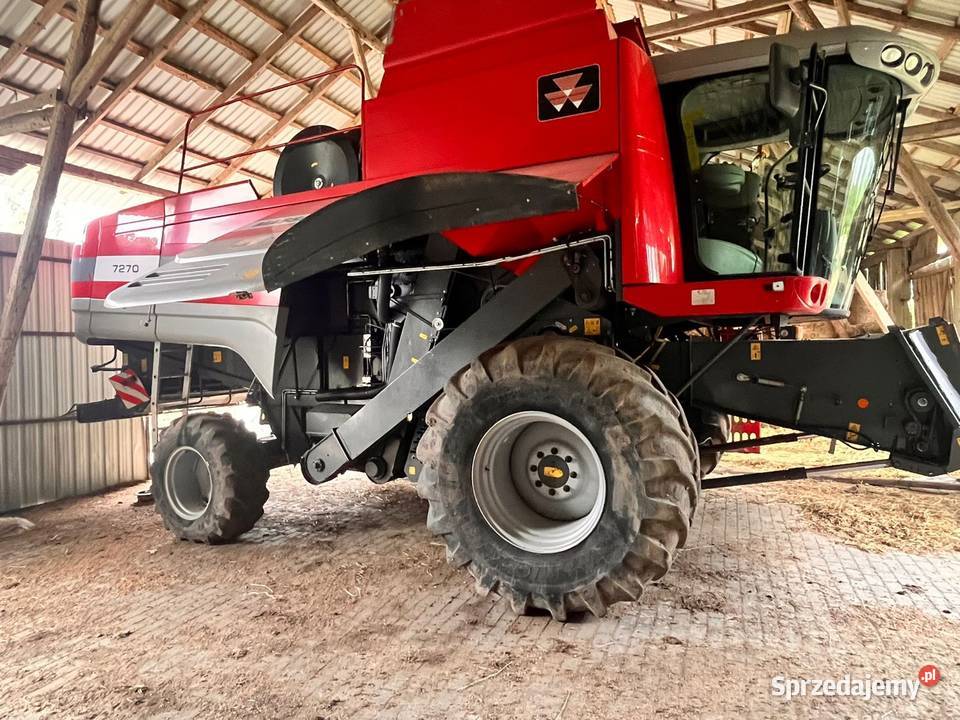Kombajn zbożowy Massey Ferguson 7270 Zbożowe mazowieckie Sokołów Podlaski