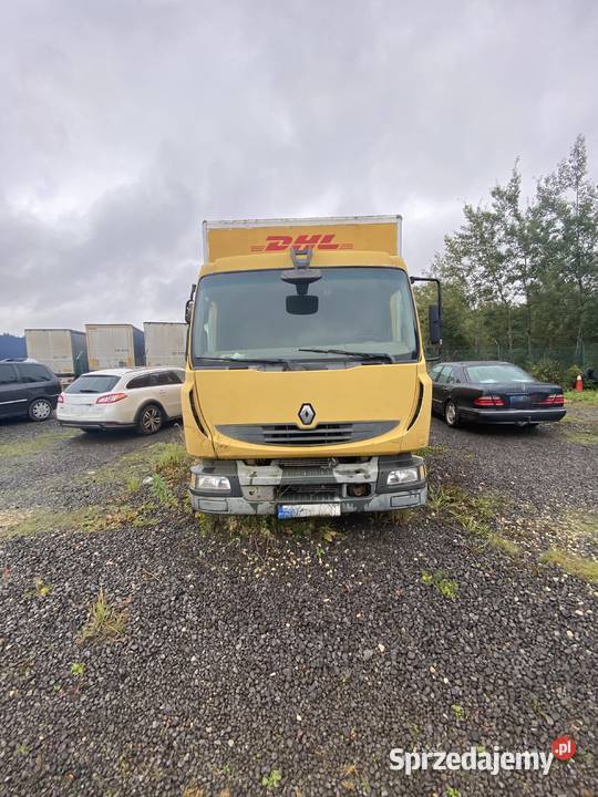 Sprzedam Renault Midlum kontener z windą