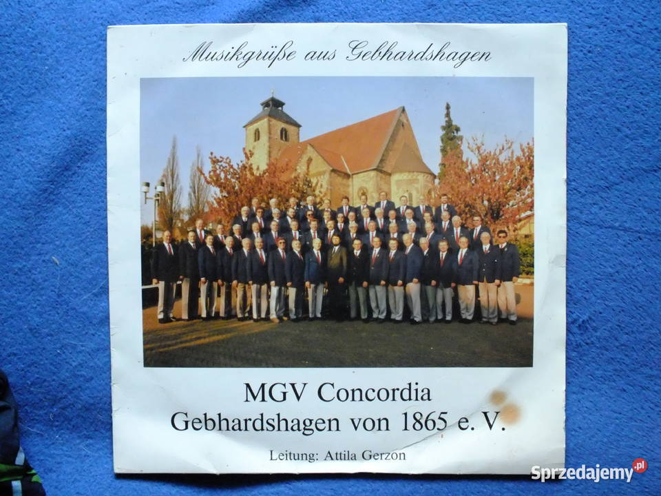 Sprzedam płytę vinylową używana MGV Concordia pomorskie Gdańsk sprzedam