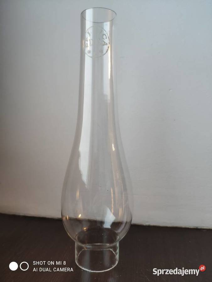 Stary sygnowany kominek cylinder 40 mm 9