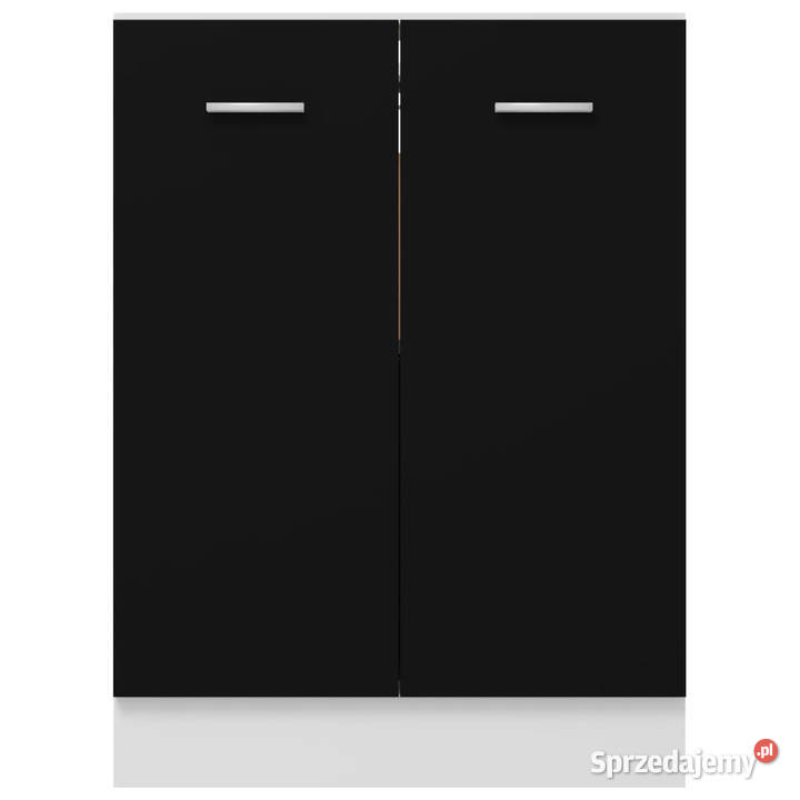 Szafka kuchenna czarna 60x46x815 materiał mazowieckie sprzedam