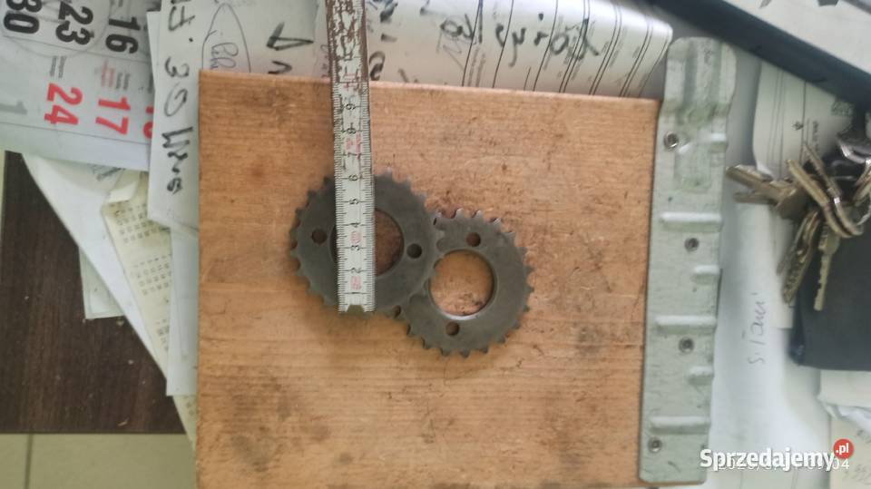 zębatki podwójne do mechanizmu posuwu gomad Kłodawa