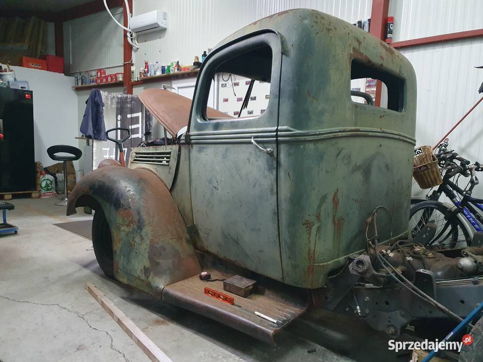 Rat rod hot rod truck 1939 V8 chevy ford szczur uszkodzony Wrocław sprzedam