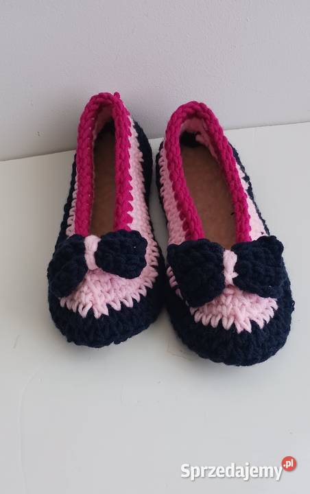 Kapcie recznie robione Janowo