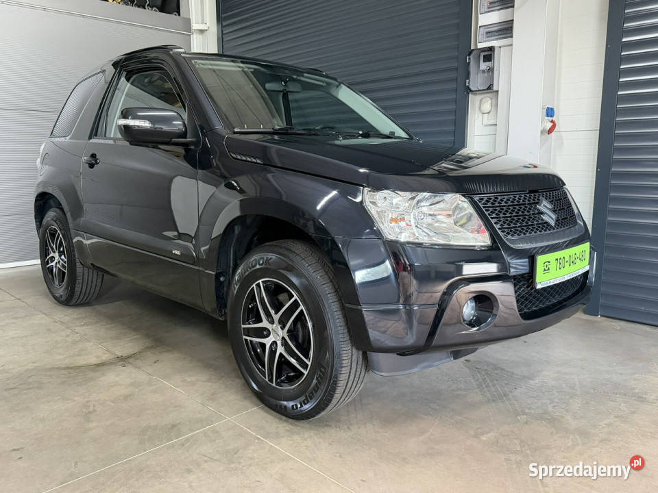 Suzuki Grand Vitara 24 AUTOMAT salon perfekcyjna czarny małopolskie Chechło