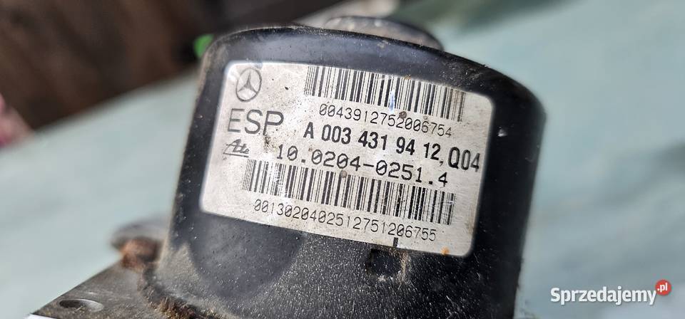 Pompa abs mercedes w209 w203 209545021232 Zbąszyń