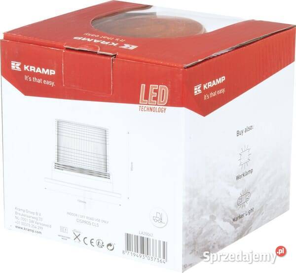 Lampa błyskowa LED 10110V przykręcana LA20062 Kamionna sprzedam