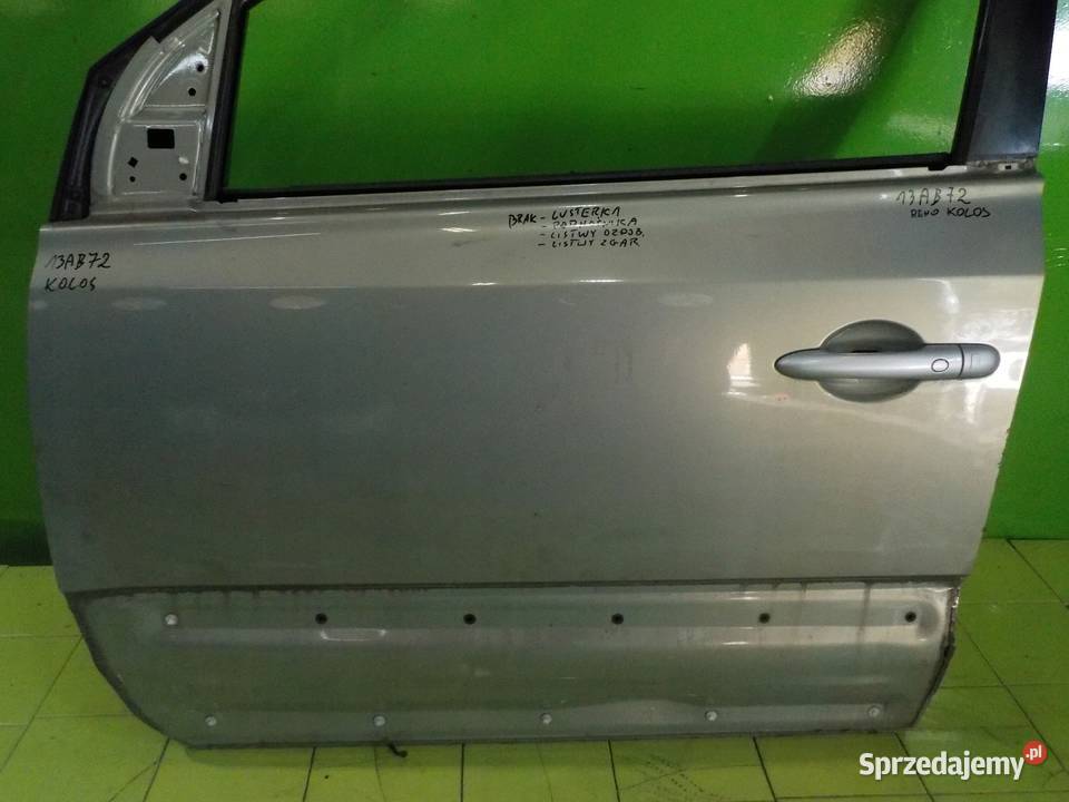 RENAULT KOLEOS I 20 DCI 09r drzwi lewe przod Suków