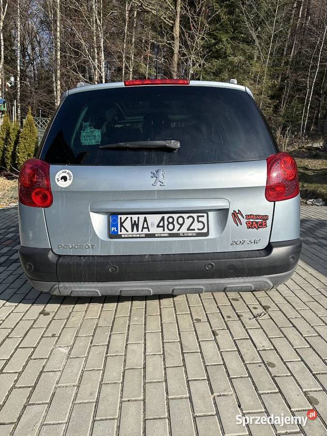 Peugeot 207 SW OUTDOOR diesel 207 Mucharz