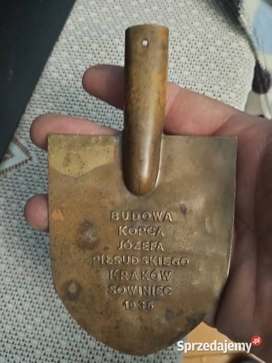 Łopatka Budowa Kopieca Sowiniec Józef Piłsudski Antyki Otwock