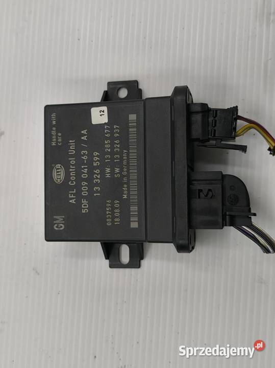 MODUŁ STEROWNIK ŚWIATEŁ OPEL INSIGNIA A 13326599