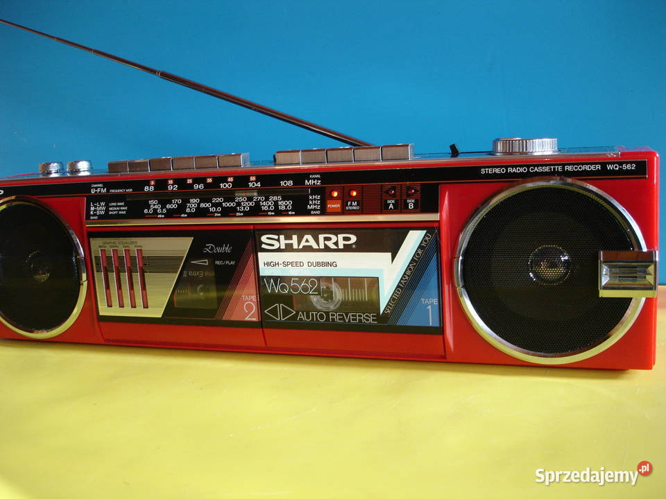 Radiomagnetofon SHARP WQ562H Zielona Góra
