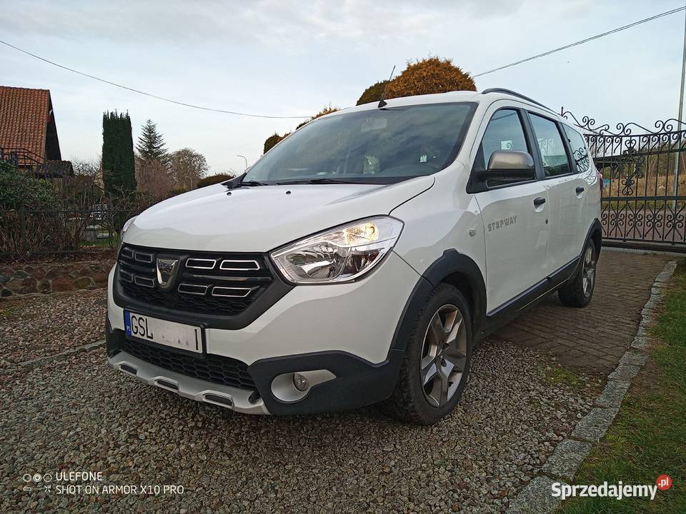 Dacia Lodgy 15 dci stepway 2022 1 właściciel 7 Słupsk