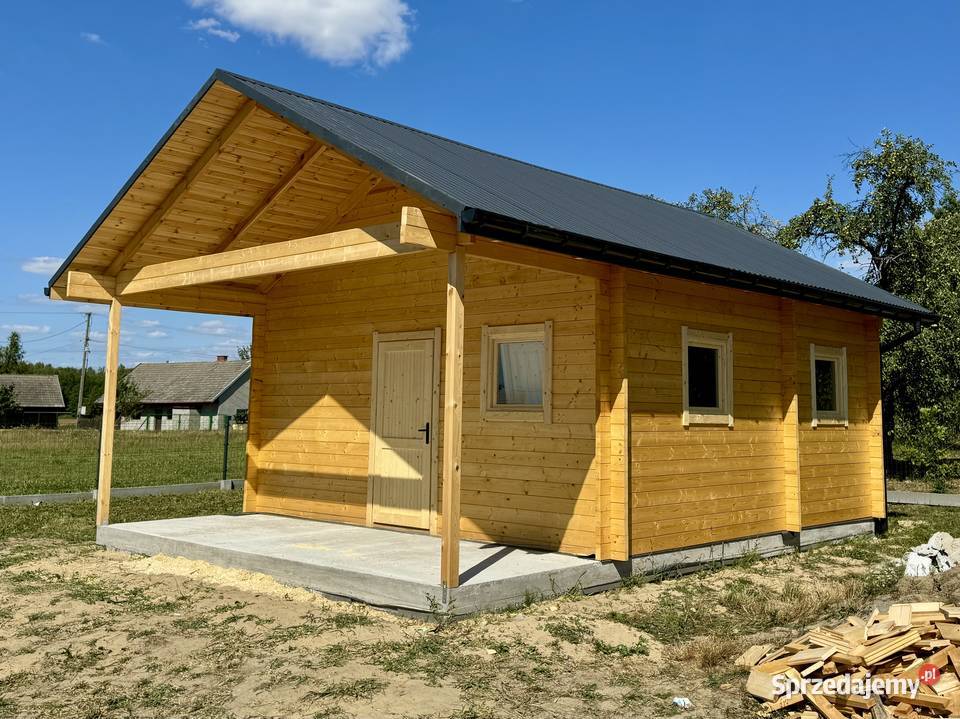 DREWNIANY DOMEK LETNISKOWY PEONIA Z ANTRESOLĄ Domki drewniane Rzeszów