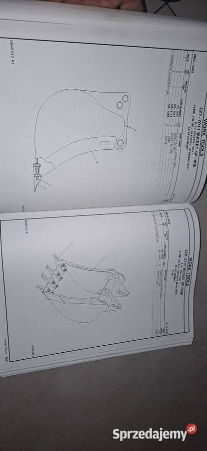 Katalog Części Caterpillar 428C Tom II Piła sprzedam