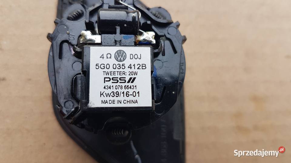 VW GOLF GŁOŚNIK WYSOKOTONOWY DRZWI TYŁ Skarżysko-Kamienna sprzedam