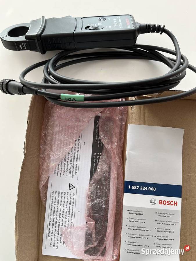 Cęgi pomiarowe 30A tester BOSCH FSA 720 740 500 Dębica