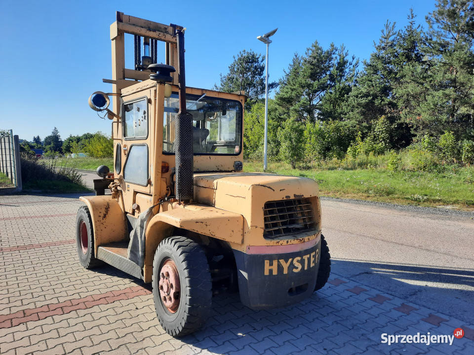 BEZ CENY MINIMALNEJ Wózek widłowy HYSTER H 110 Wózki widłowe Rudolfowo sprzedam