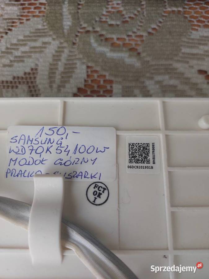 SAMSUNG WD70K54100W MODUŁ GÓRNY PRALKO SUSZARKI Pralki i suszarki Nowy Sącz