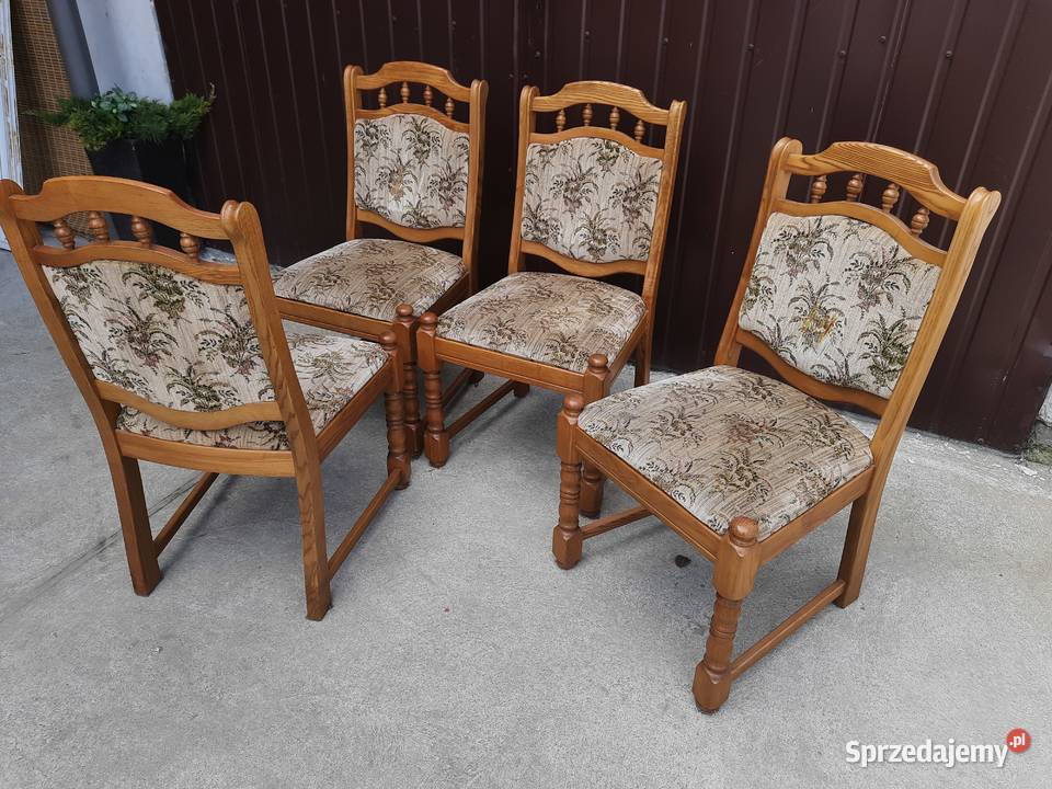 krzesła 4 sztuki 889 Stoły, krzesła, biurka Byczyna