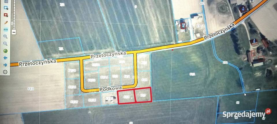 2 działki z WZ w Częstkowie k Szemuda Sprzedaż pomorskie