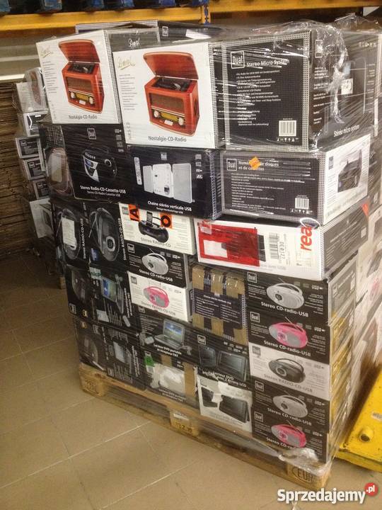 TIR Palety Mix RTV multimedia HiFi Returnware mazowieckie sprzedam