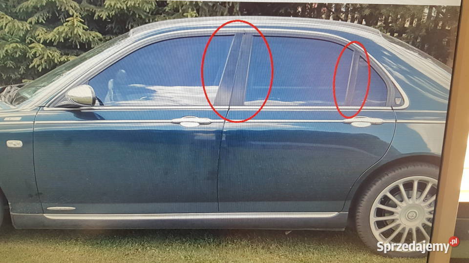 ROVER 75 MG ZT LISTWA CHROM LISTWY SŁUPKA DRZWI Poznań sprzedam