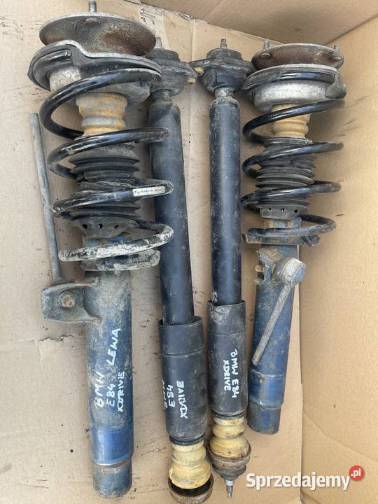 Amortyzatory sprężyny komplet przód tył E84 XD podkarpackie Stalowa Wola
