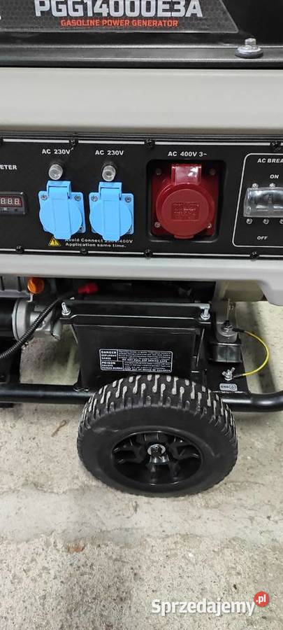 Generator prądu PGG 14000 E 3 trójfazowy nowy pełny VAT Polków-Sagały